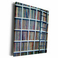 3dRose Florene Music - Record Collection - Museum Grade Canvas Wrap (cw_14558)