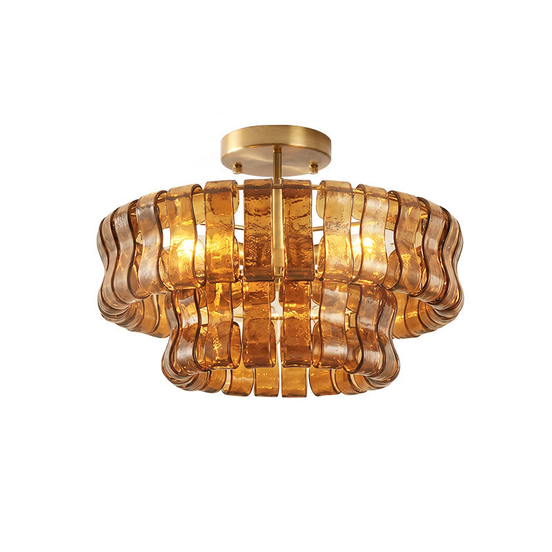 Ghiaccio Flush Mount Ceiling Lamp