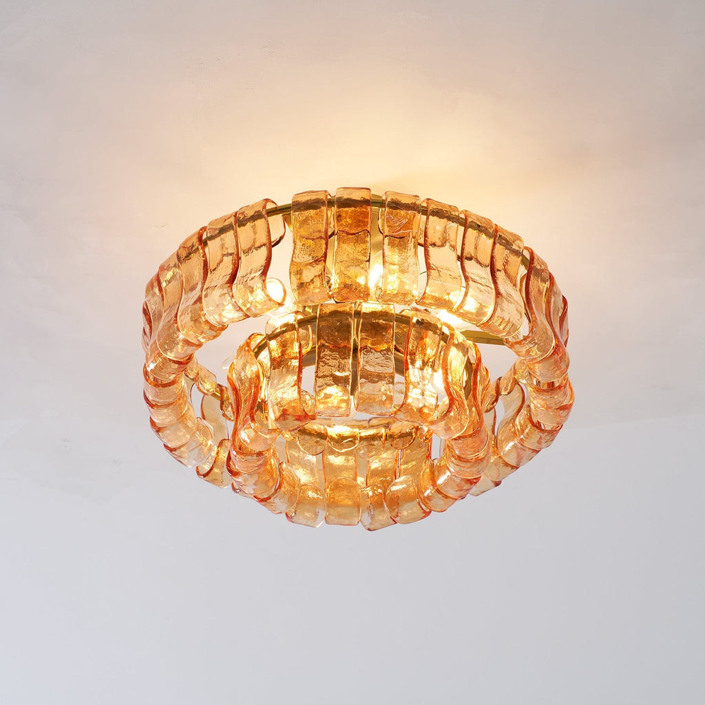 Ghiaccio Flush Mount Ceiling Lamp