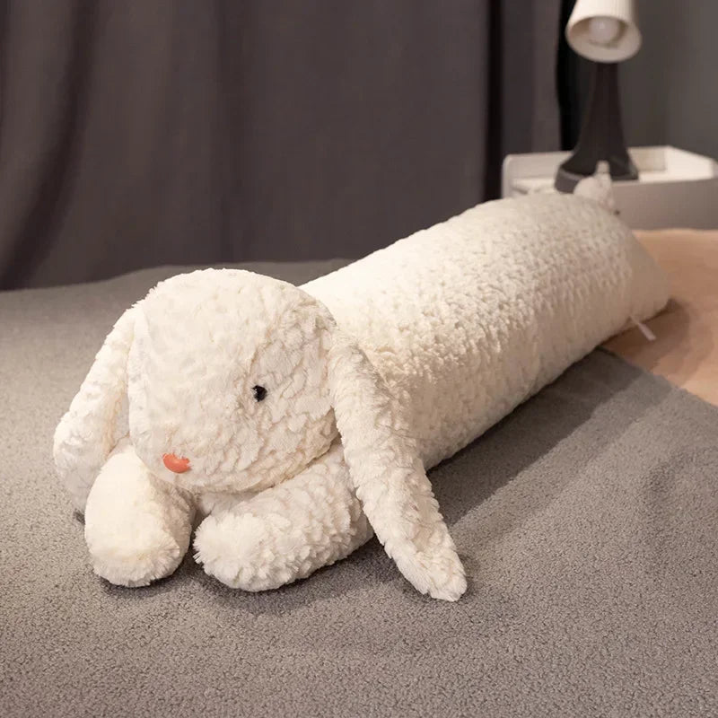 Long Rabbit Plush Body Pillow – Large Cute Sleeping Cushion