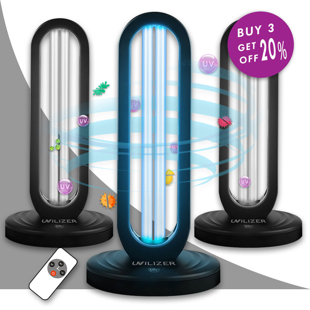 UVILIZER Tower - UV Light Sanitizer & Ultraviolet Lamp