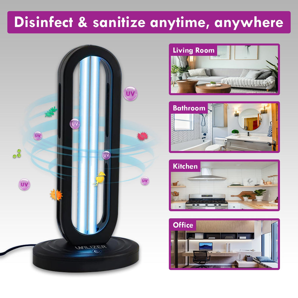 UVILIZER Tower - UV Light Sanitizer & Ultraviolet Lamp