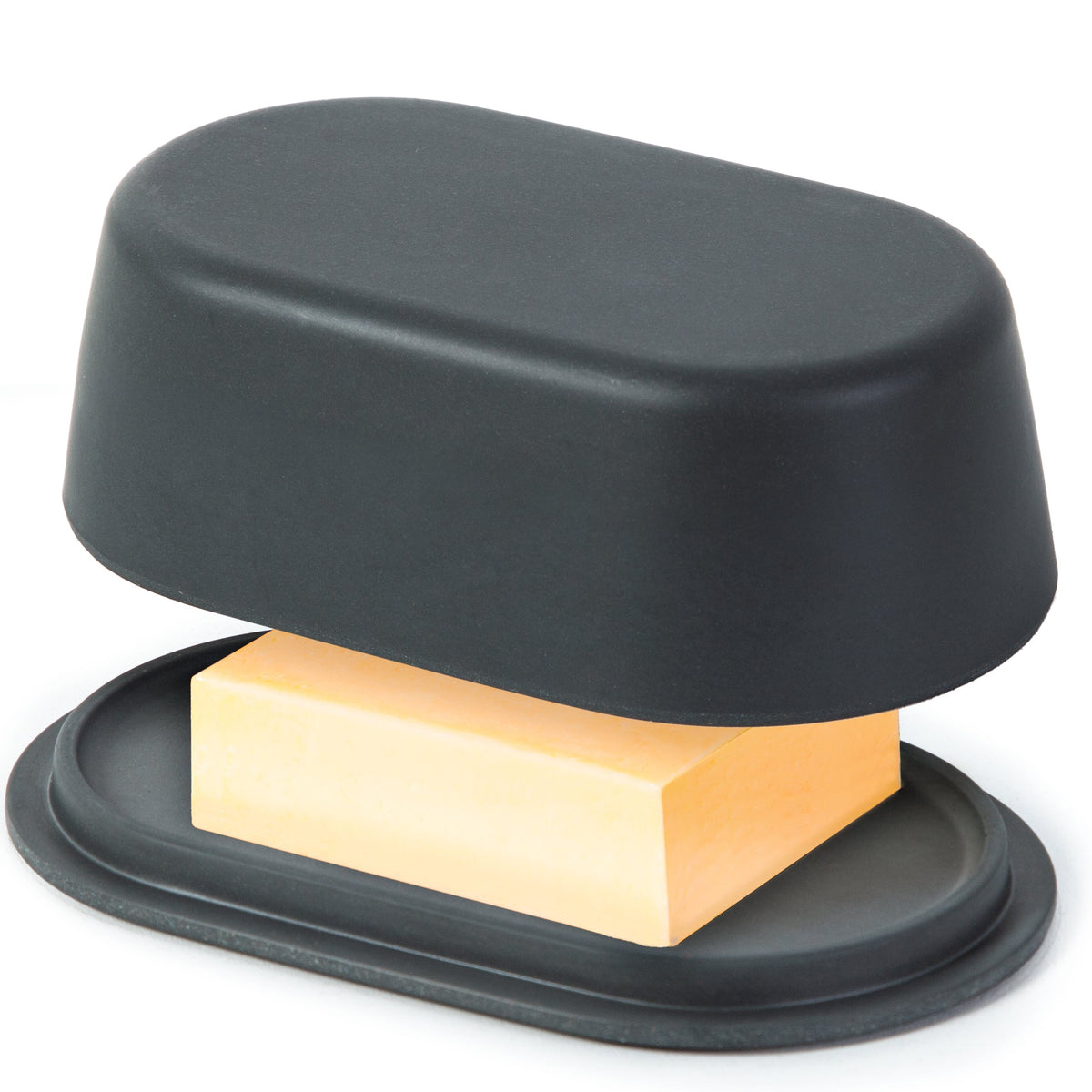 Butter Dish with Lid for Countertop – Bamboo Fiber Butter Crock