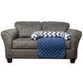 Chevron Reversible Quilted Pet Bed Chair Cover - Assorted Sizes