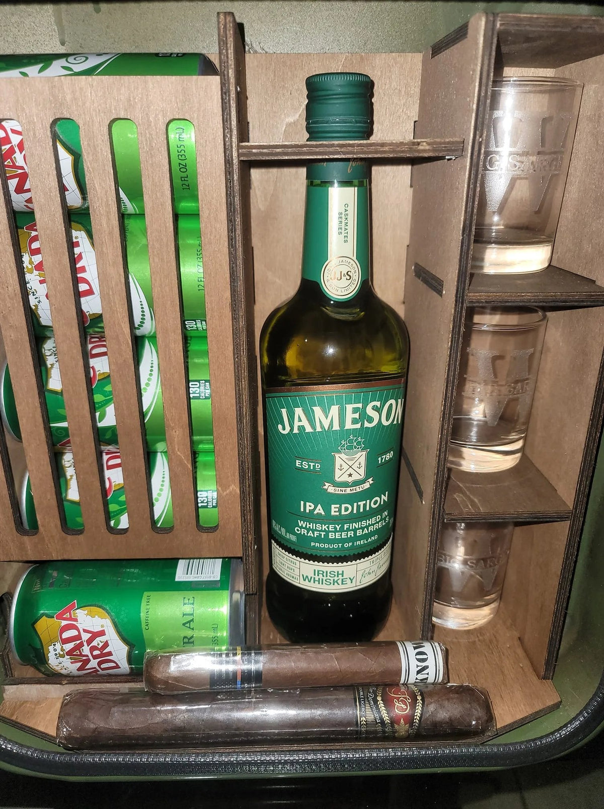 Jerry Can Mini Bar Cabinet for Man Cave Bar